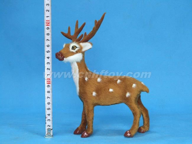 皮毛玩具鹿：L250菏�珊惴狡っ�工�品有限公司