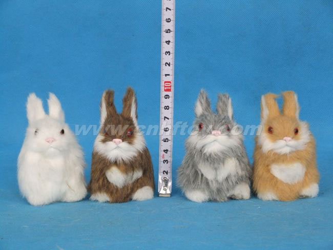 皮毛玩具兔：T059菏�珊惴狡っ�工�品有限公司